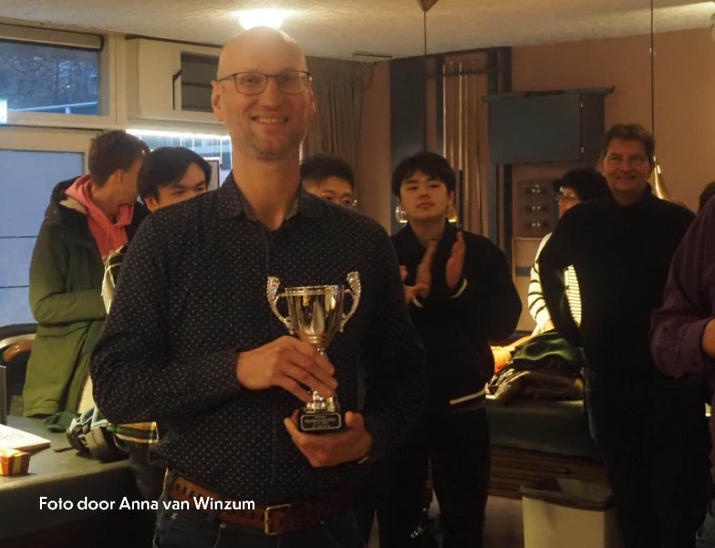 Winnaar Lendert van den Ouden